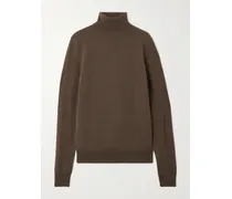 Eve Rollkragenpullover Aus Merinowolle - Grün