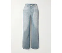 Jeans Mit Geradem Bein - Blau