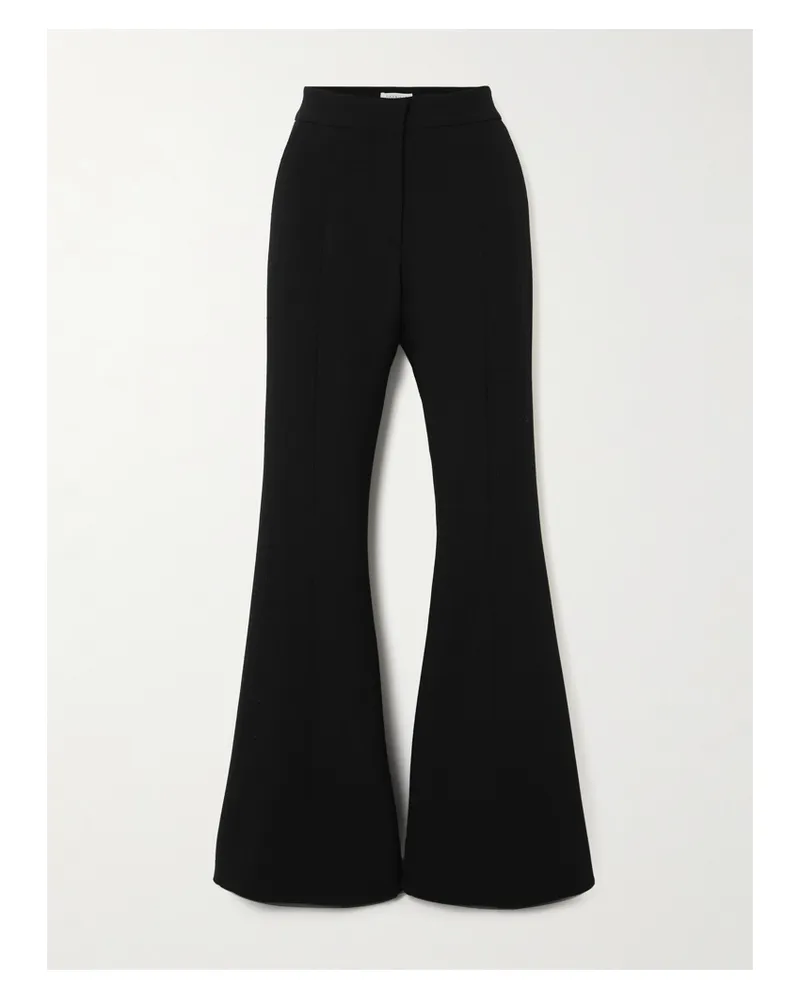 Gabriela Hearst Desmond Schlaghose Aus Woll-crêpe - Schwarz Schwarz