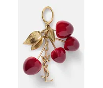 Goldfarbener Schlüsselanhänger Mit Harz