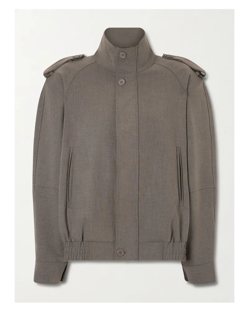 FRANKIE Shop Kelly Jacke Aus Webstoff - Braun Braun