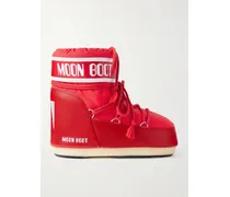 Icon Low Schneestiefel Aus Shell Und Kunstleder - Rot