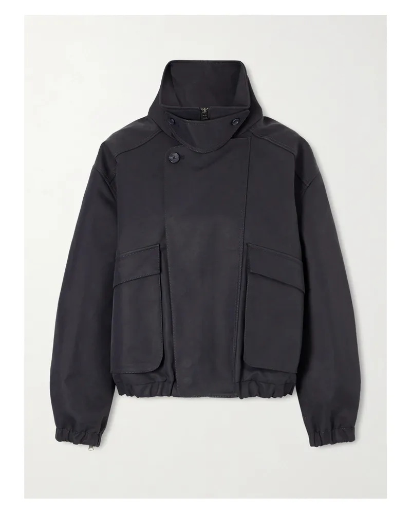 TWP Hunter Cotton-blend Gabardine Jacket - Blue Blue