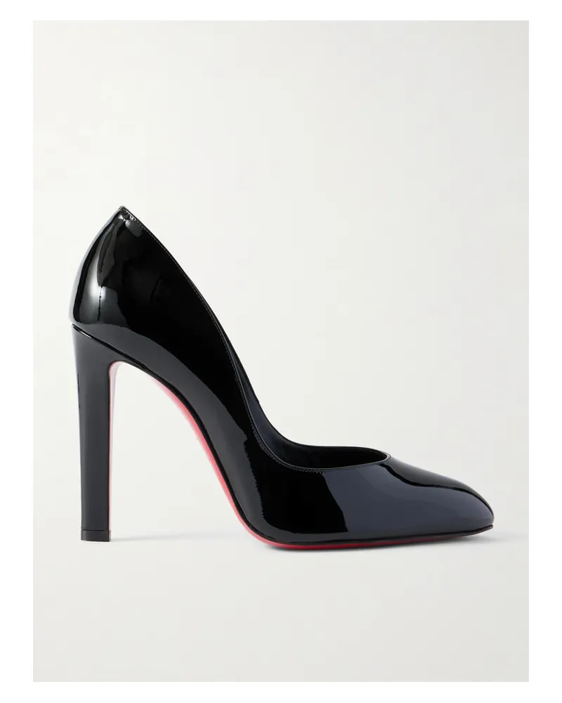 Christian Louboutin Fannylove 100 Pumps Aus Lackleder - Schwarz Schwarz
