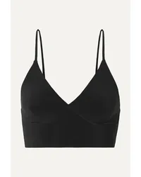 Norma Kamali Bustier aus Stretch-jersey Schwarz