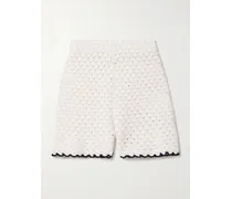 Halliday Shorts aus Gehäkelter Baumwolle