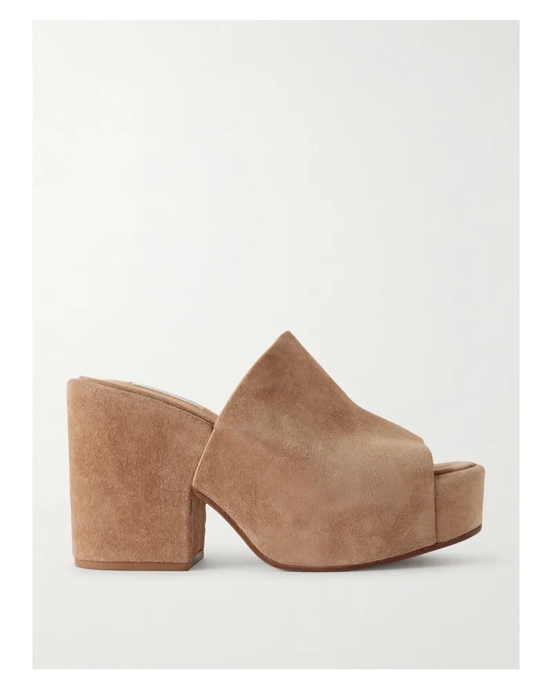 Gabriela Hearst Ares Mules Mit Plateau - Neutral Neutral