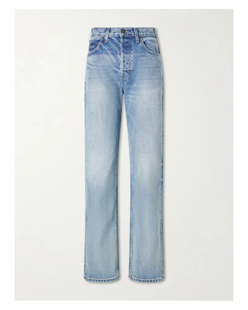 Nili Lotan Briana Straight-leg Jeans - Blue Blue