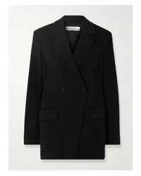 Another Tomorrow Blazer aus Jersey Schwarz