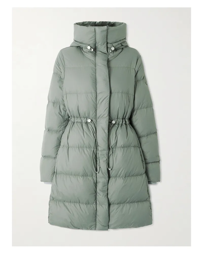 Canada Goose Montgomery Daunenmantel Aus Gestepptem Shell Mit Kapuze - Grün Grün