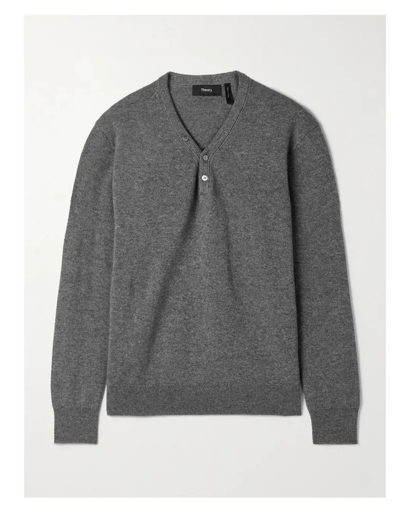 Theory Cashmere Sweater - Gray Gray
