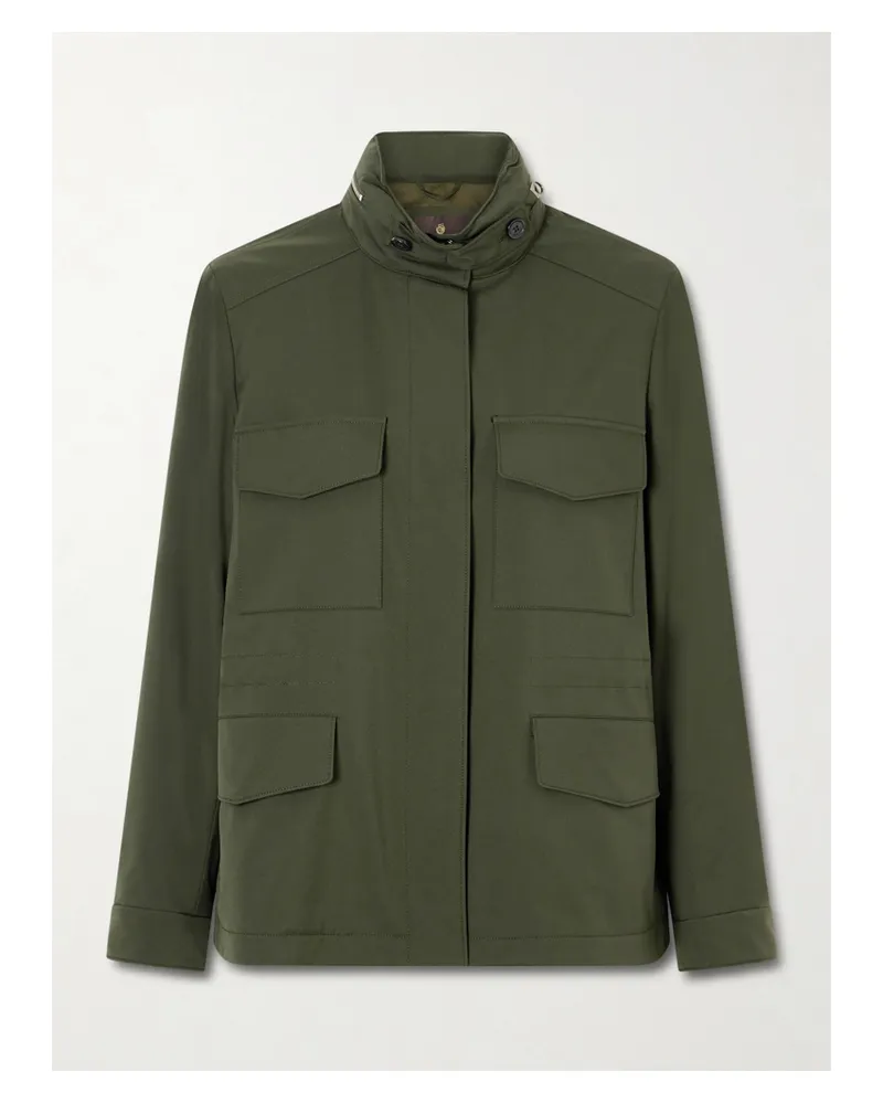 Loro Piana Traveller Mini Jacke Aus Windmate®-shell - Grün Grün
