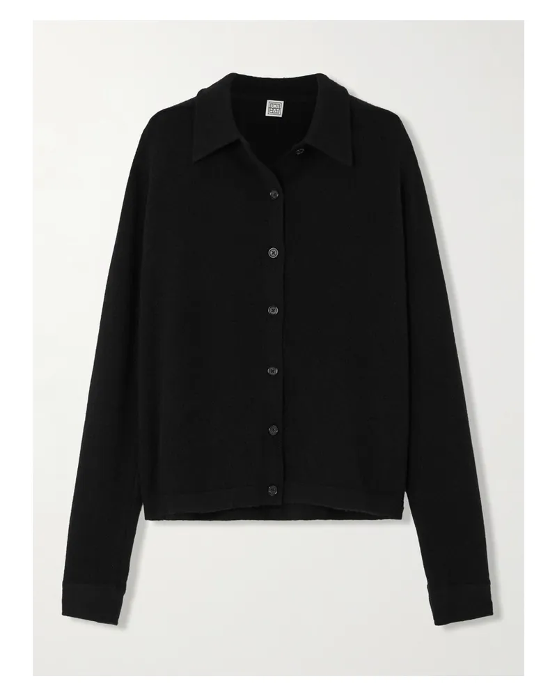 Totême Cardigan Aus Kaschmir - Schwarz Schwarz