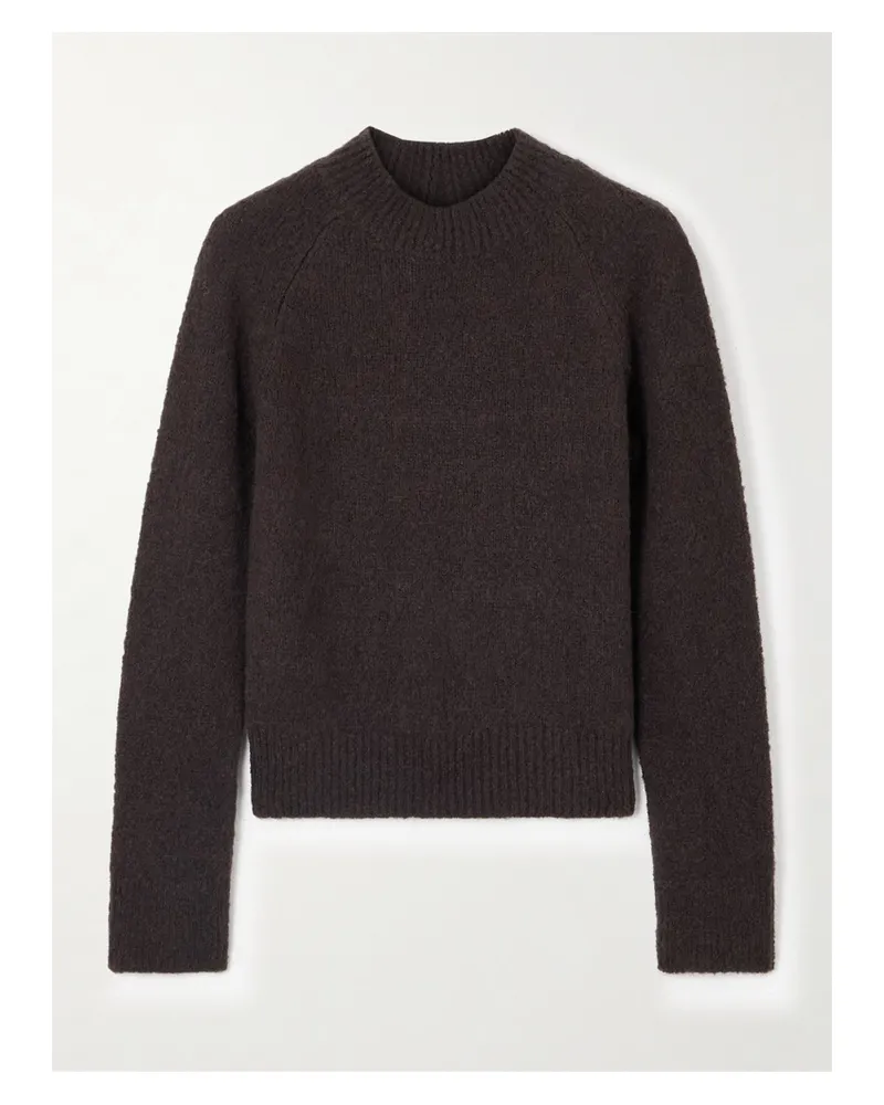 Dries van Noten Pullover Aus Einer Alpakawollmischung - Braun Braun