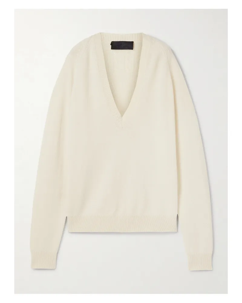 Nili Lotan Feron Cashmere Sweater - Ivory Ivory