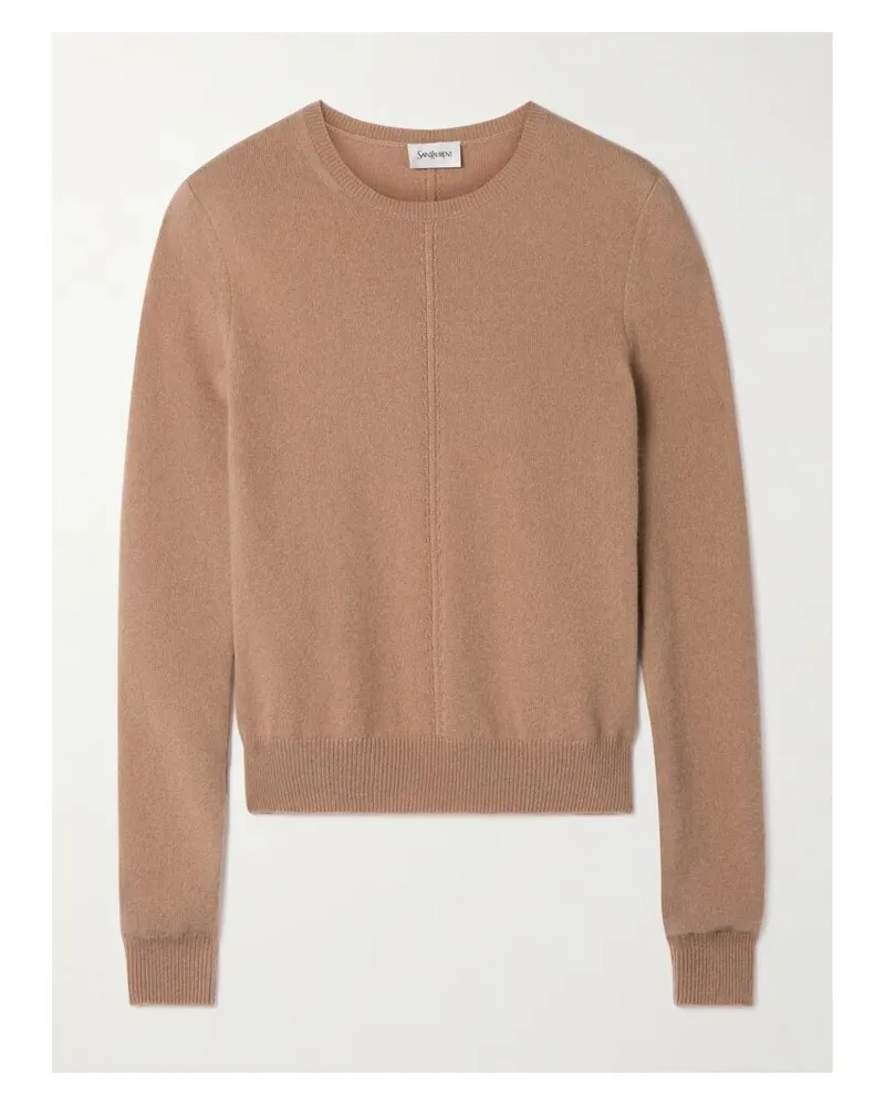 Saint Laurent Kaschmirpullover - Braun Braun