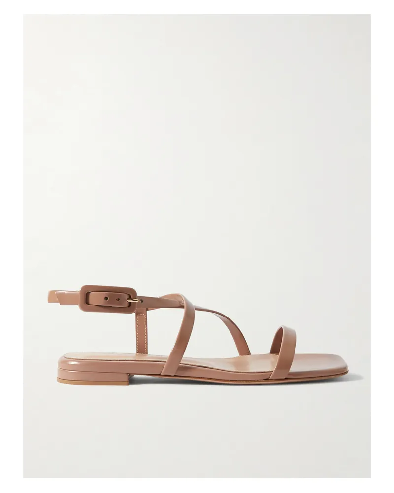 Gianvito Rossi Tokio Sandalen Aus Leder - Neutral Neutral