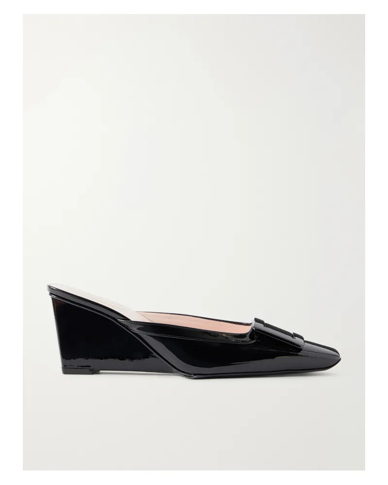 Roger Vivier Belle Vivier 60 Leather Pumps - Black Black