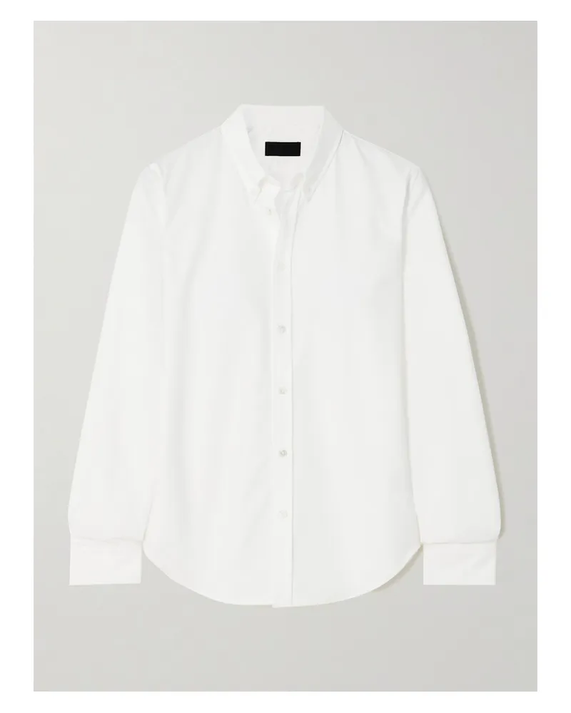 Nili Lotan Dyllan Hemd Aus Baumwolle - Weiß Weiß
