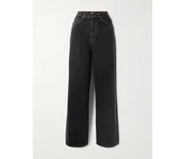 Tief Sitzende Boyfriend-jeans - Schwarz