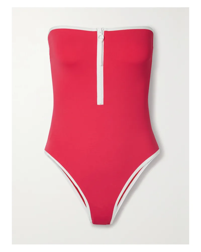 Eres Nautic Crawl Trägerloser Badeanzug - Pink Pink