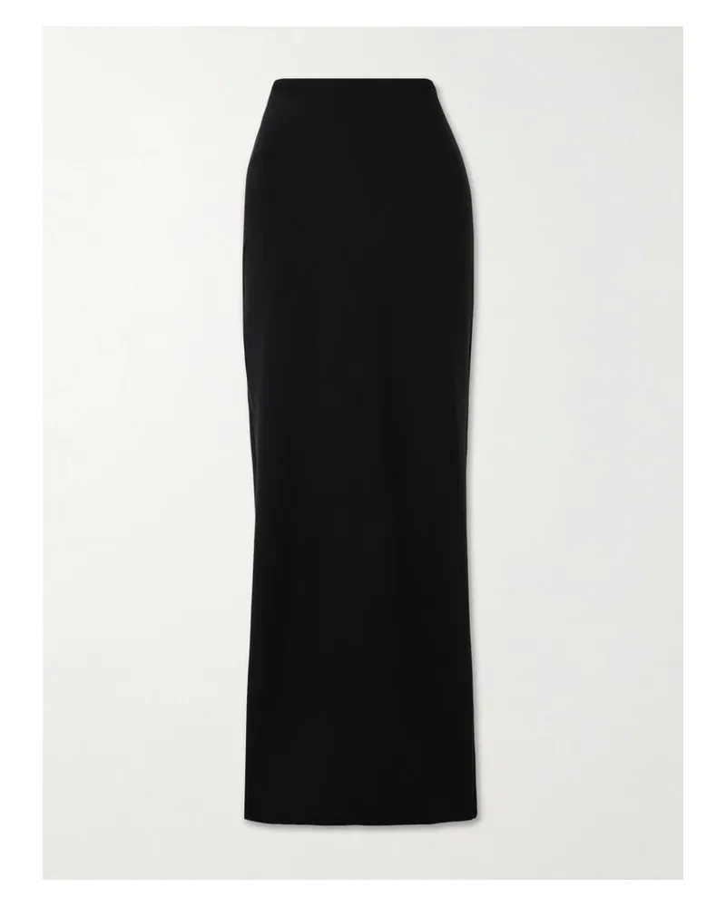 Commando Maxirock Aus Stretch-micromodal®-jersey - Schwarz Schwarz