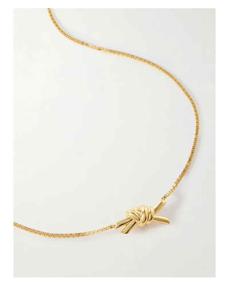 Bottega Veneta Vergoldete Kette Gold
