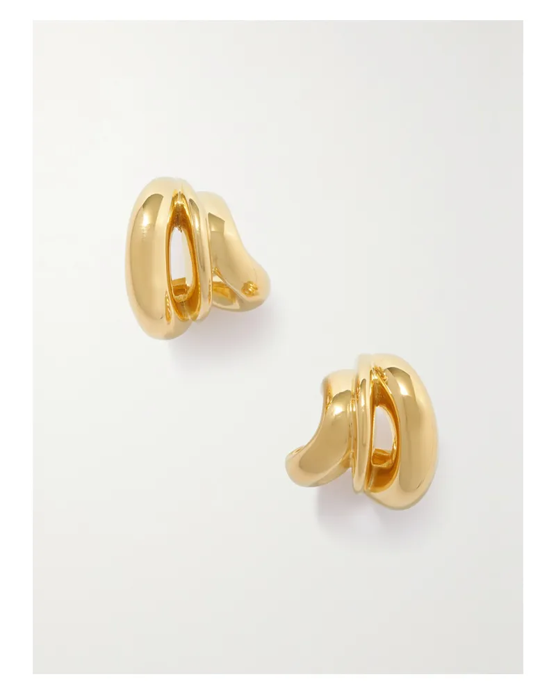 Completedworks Net Sustain Dollop Ohrringe Aus Recyceltem Gold-vermeil Gold