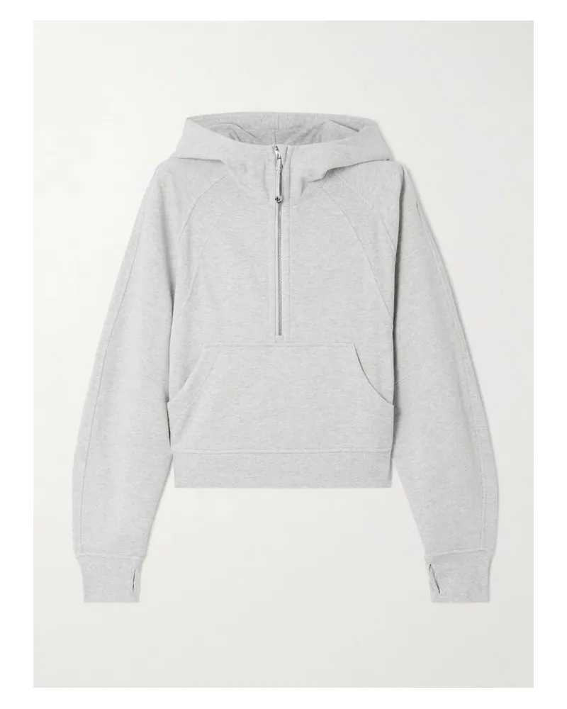 LULULEMON Scuba Oversized-hoodie Aus Jersey Aus Einer Baumwollmischung - Grau Grau