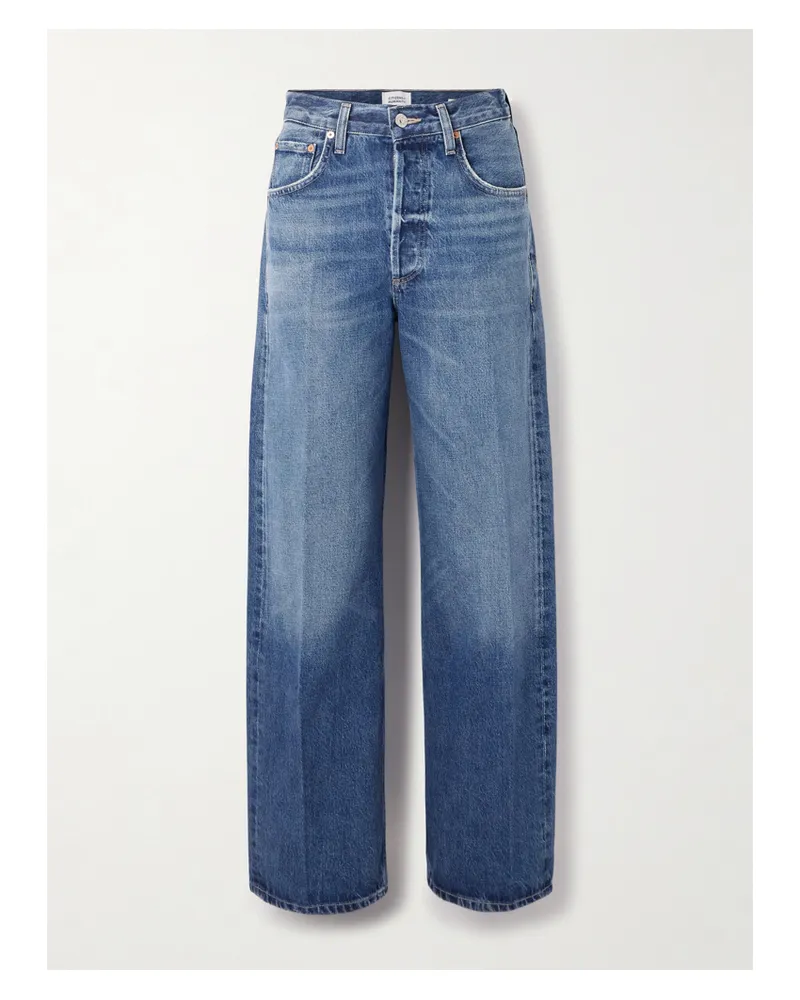 Citizens of humanity Ayla Baggy High-rise Jeans - Blue Blue