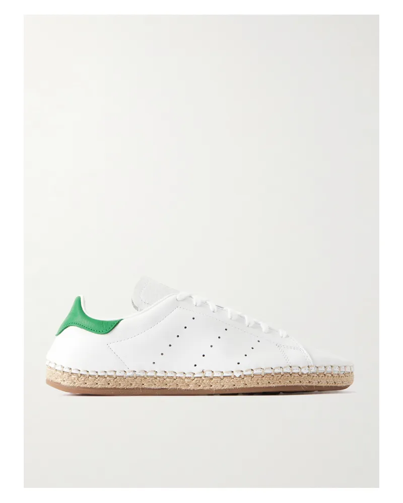 adidas Clot Stan Smith Sneakers Aus Leder Mit Perforationen - Weiß Weiß