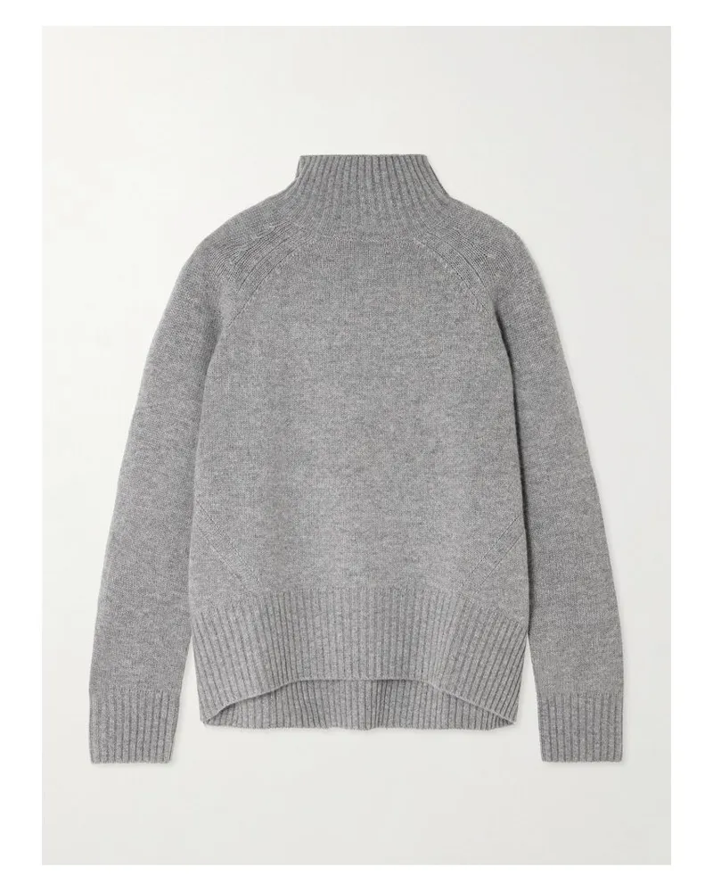 ALLUDE Pullover Aus Einer Woll-kaschmirmischung - Grau Grau