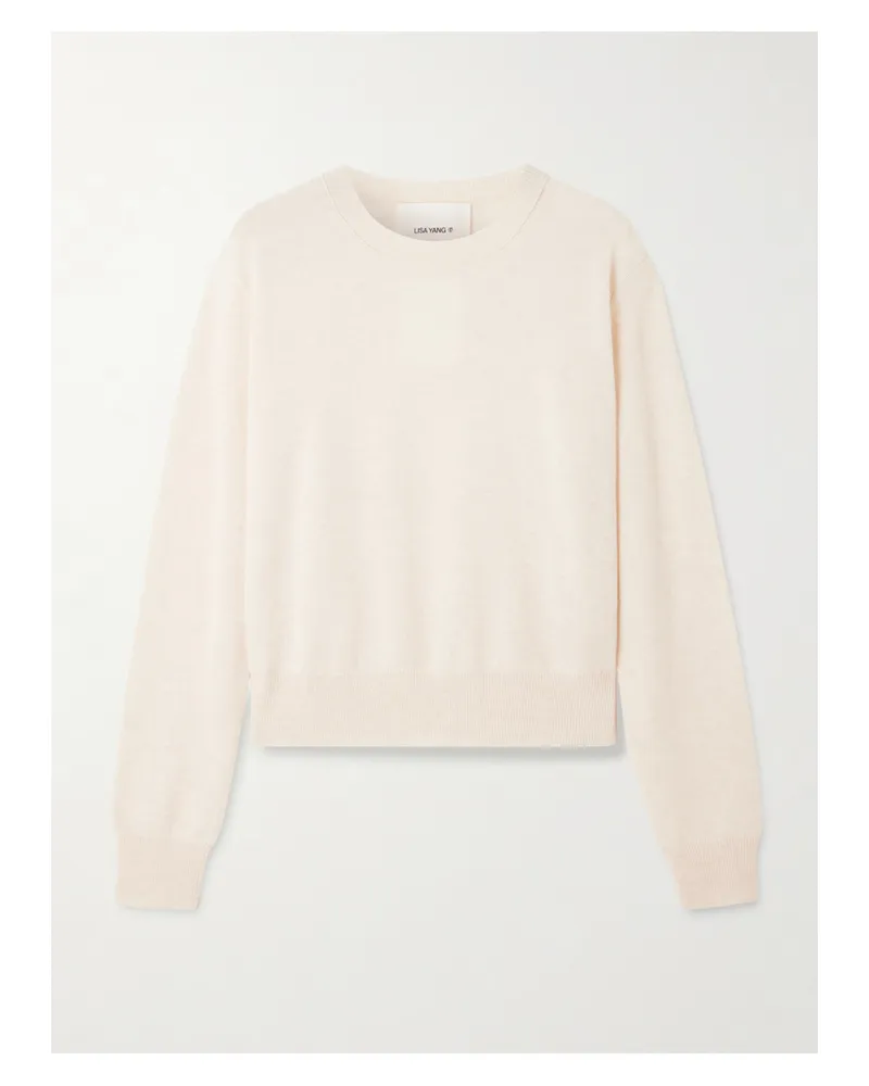 Lisa Yang Greer Cashmere Sweater - Neutrals Neutrals