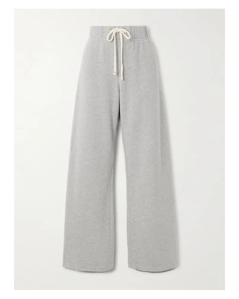 LES TIEN Eazy Jogginghose Aus Baumwoll-jersey - Grau Grau