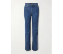 Danielle High-rise Slim-leg Jeans - Blue