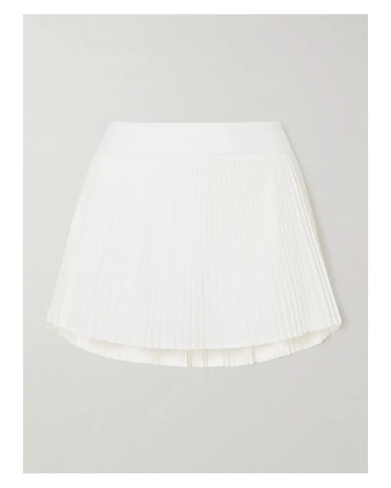 LULULEMON Varsity Hoch Sitzender Tennisrock Aus Swift™-material Mit Plissee - Weiß Weiß