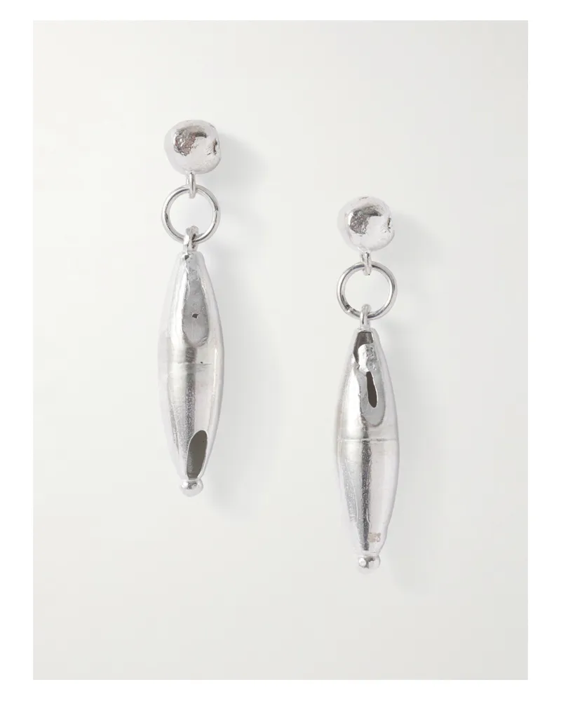 Alighieri The Symphony Recycled Silver Earrings Silver