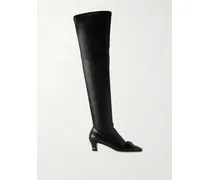 Bowow 45 Overknees Aus Leder - Schwarz