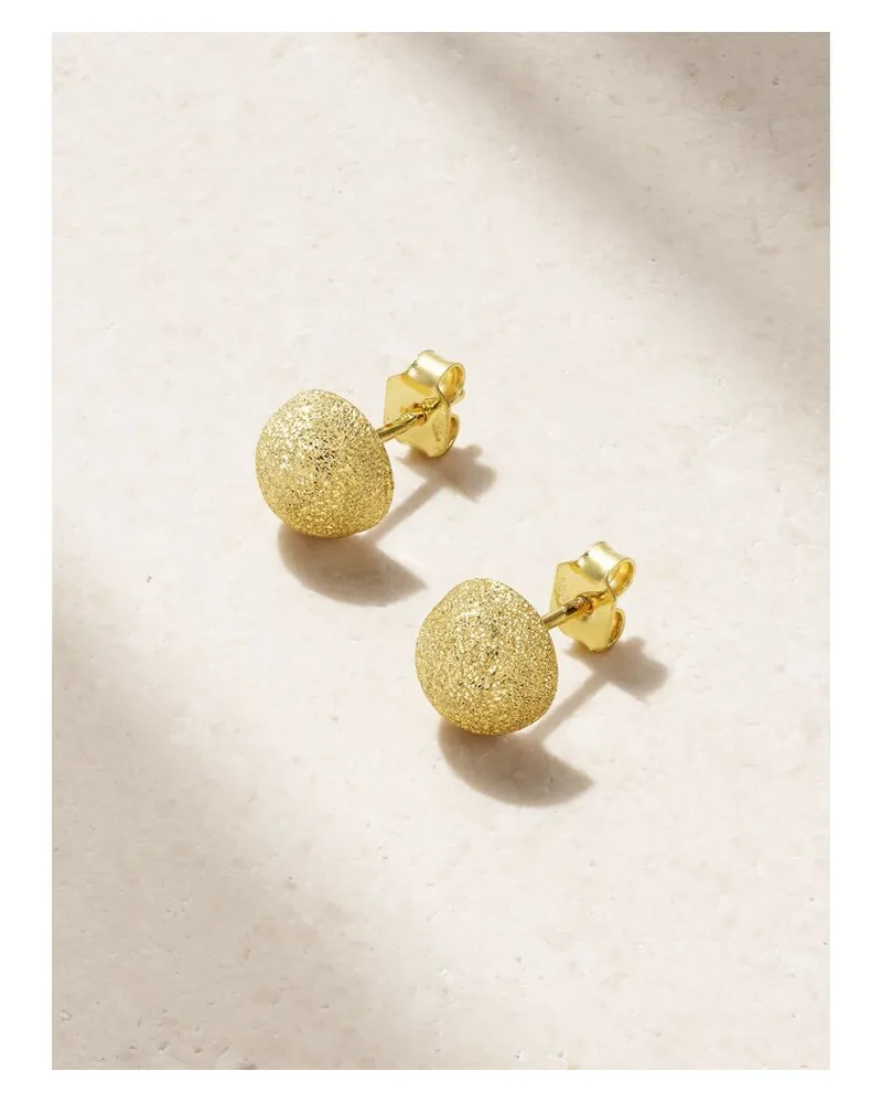 Carolina Bucci Ohrstecker Aus 18 Karat Gold Gold