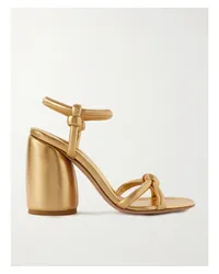 Gianvito Rossi 95 Sandalen aus Metallic-leder Gold