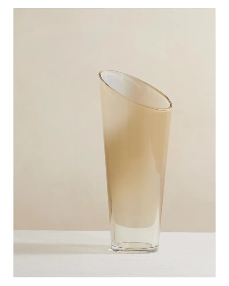 Brunello Cucinelli Vase Aus Glas - Neutral Neutral