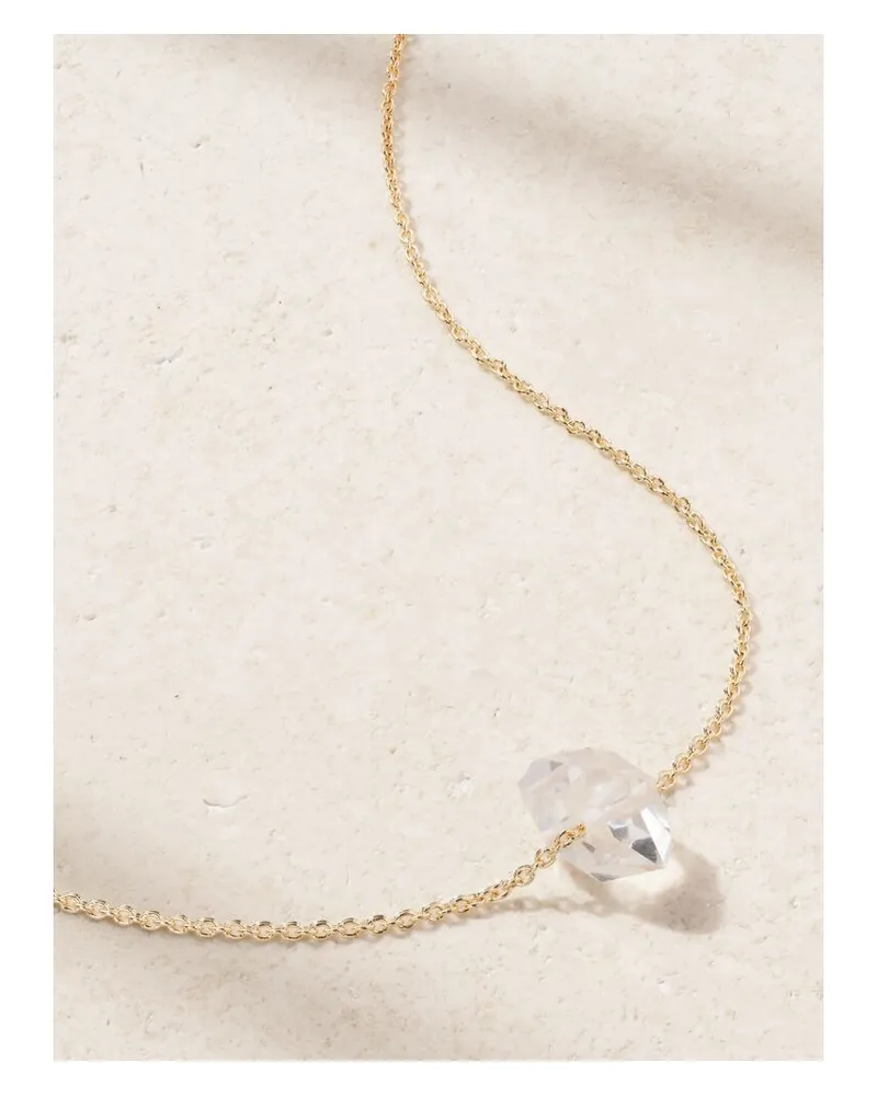 Melissa Joy Manning Kette Aus 14 karat Recyceltem Gold Mit Herkimer-diamant Gold