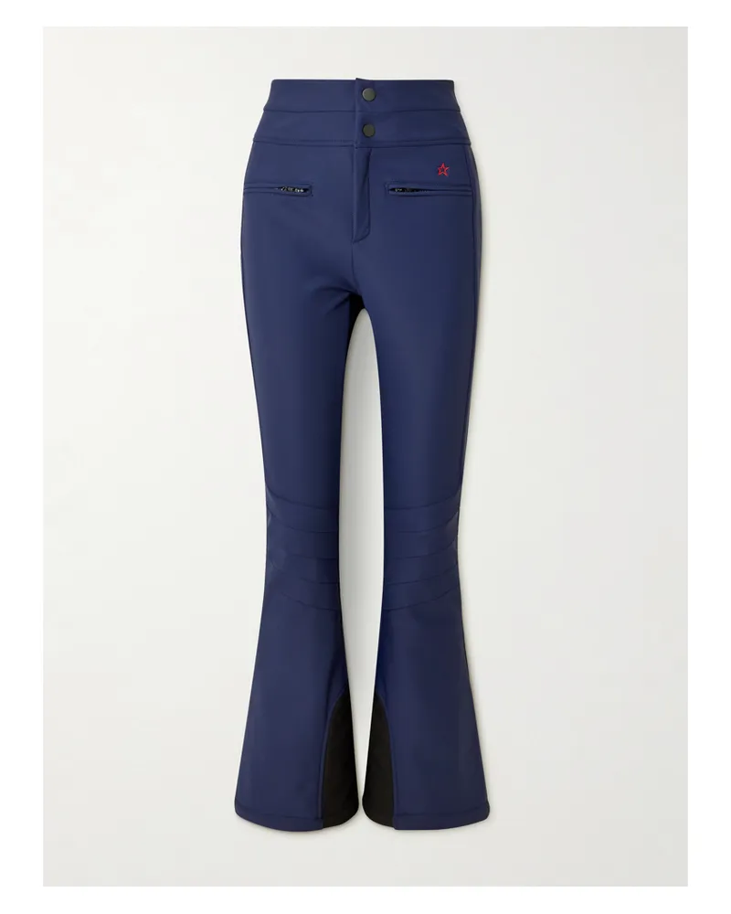 Perfect Moment Aurora Ausgestellte Skihose Mit Stickerei - Blau Blau
