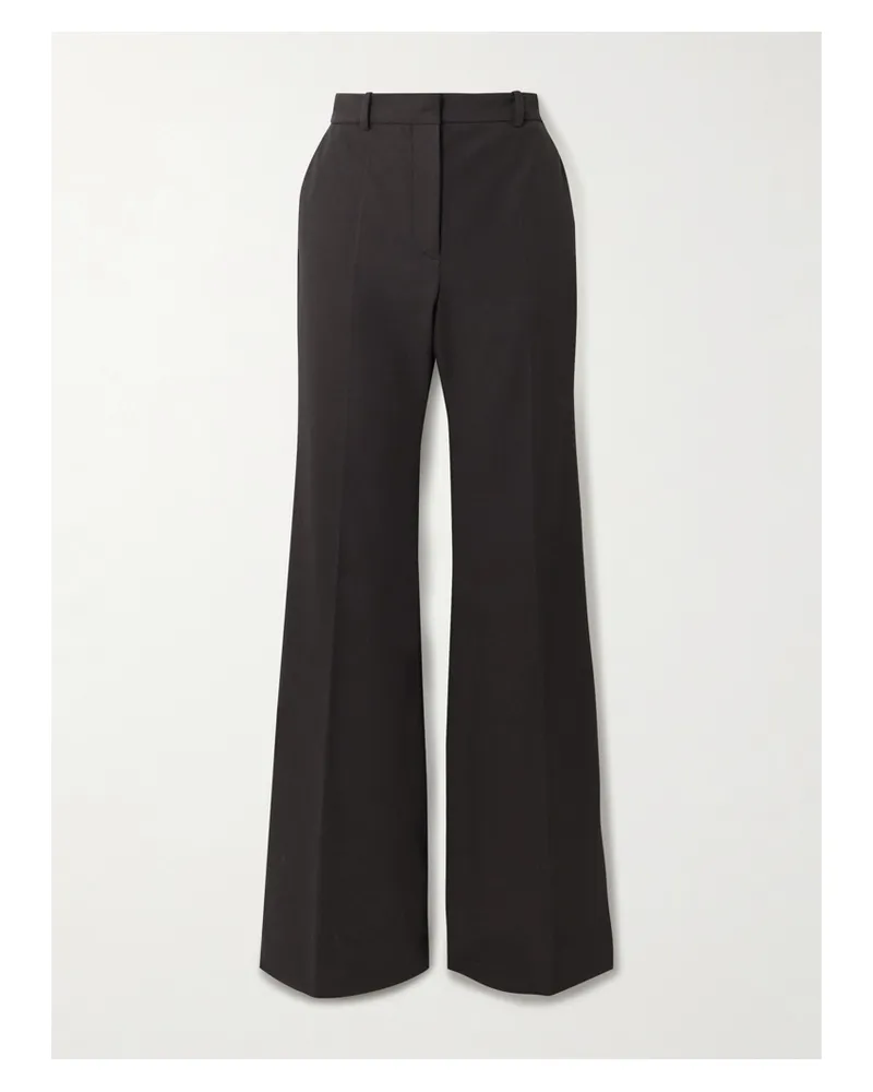 Joseph Tafira Hose Mit Geradem Bein Aus Stretch-gabardine - Braun Braun