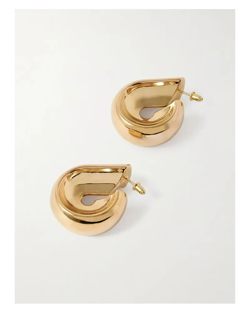 UNCOMMON MATTERS Creole Goldfarbene Creolen Gold