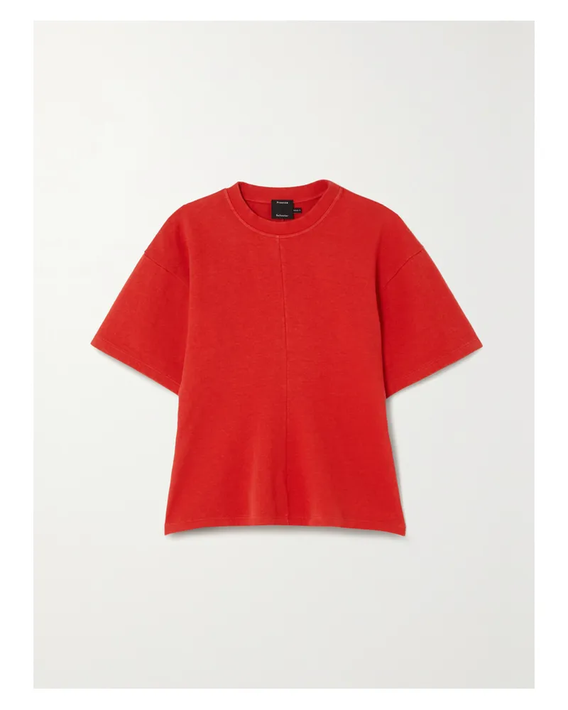 Proenza Schouler T-shirt Aus Jersey Aus Einer Baumwollmischung - Rot Rot