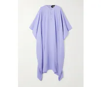 Carthage Robe Aus Crêpe Mit Kristallen - Lila