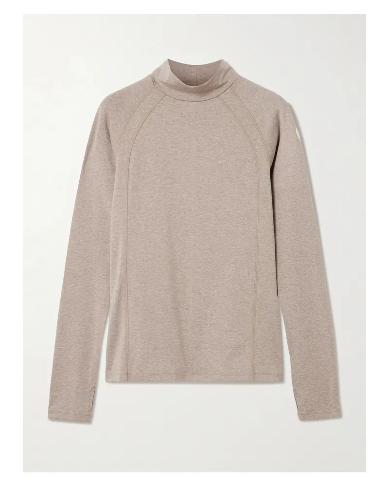 Varley Always Warm Oberteil Aus Stretch-jersey - Braun Braun