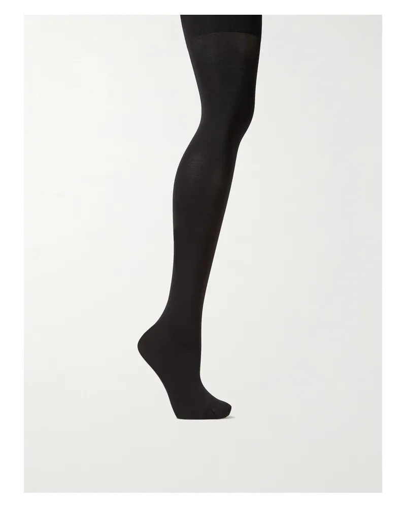 Spanx Luxe Leg High-rise 60 Denier Shaping Tights - Black Black
