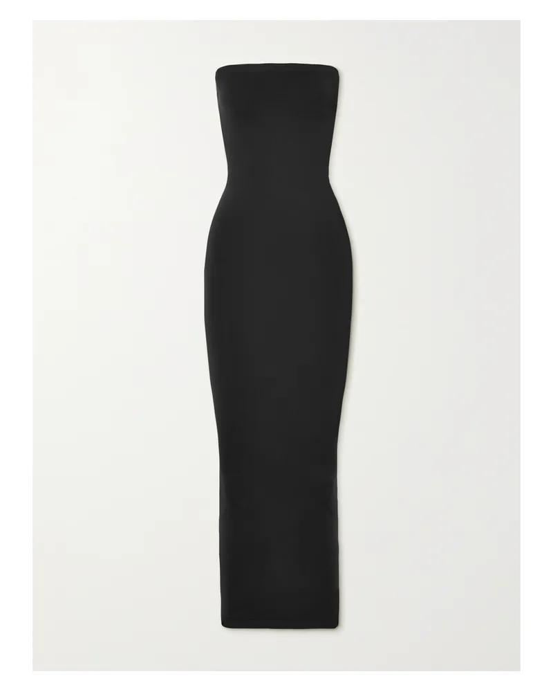 Wolford Fatal Strapless Stretch-jersey Maxi Dress - Black Black